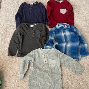 Zara boys shirts - 18/24m